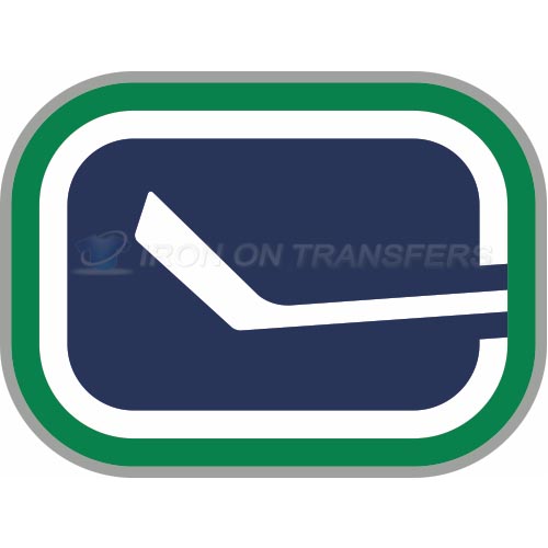 Vancouver Canucks Iron-on Stickers (Heat Transfers)NO.359